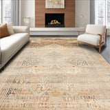 Beige Rustic Runner for Kitchen(Beige)
