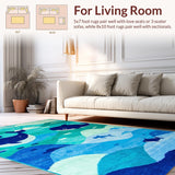 Blue Graphic Fantasy Scene(Blue)