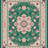 Lush Colorful Ogee(Green)