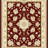 Graceful Intricate Border Accent(Red)