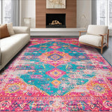 Vibrant Medallion Patterned Aesthetic(Pink)
