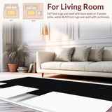 Elegant Textured Symmetrical Design(Black)