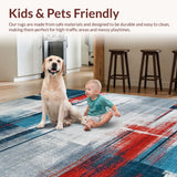 Eclectic Stained Abstract Motif(Gray)