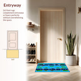 Vibrant Cityscape Educational Experience(Blue)