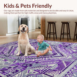 Eclectic Modern Swirling(Purple)