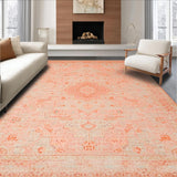 Cozy Distressed Vintage Charm(Pink)