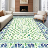 Ultra Soft Area Rug, Non Slip, Stain Resistant, Washable Area Rugs for Living Room, Bedroom, Inviting Round Shape with Animal Illustrations(Beige)