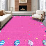 Colorful Playful Egg Motif(Pink)