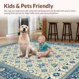 Serene Pastel Trellis Illustration(Blue)