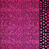 Ultra Soft Area Rug, Non Slip, Stain Resistant, Washable Area Rugs for Living Room, Bedroom, Chic Pink Leopard Aesthetic(Pink)