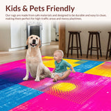 Chic Whimsical Color Burst Motif(Pink)