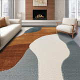 Ultra Soft Area Rug, Non Slip, Stain Resistant, Washable Area Rugs for Living Room, Bedroom, Soft Non-Slip Bedroom Carpet with Warm Neutral Tones(Beige)