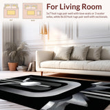 Eye catching Fluffy Checkerboard(Gray)