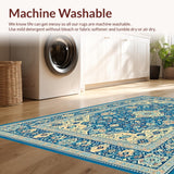 Pastel Floral Medallion(Blue)