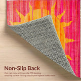 Bright Earthy Tones with Fringes(Pink)