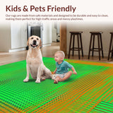 Bold Abstract Spiral Composition(Green)