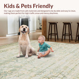 Artistic Light Toned Floral Fusion(Ivory)