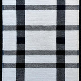 Ultra Soft Area Rug, Non Slip, Stain Resistant, Washable Area Rugs for Living Room, Bedroom, Minimalist Low Pile Stain Resistant Dorm Carpet(Black)