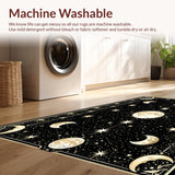 Ethereal Moonlit Geometric Allure(Black)