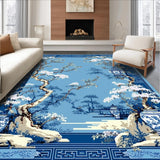 Rustic Earthy Floral Embellishments(Blue)