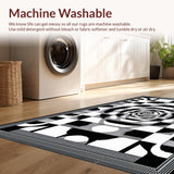 Dynamic Monochrome Vortex Aesthetic(Black)