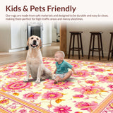 Charming Pink Textual Motif(Ivory)