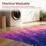 Ultra Soft Area Rug, Non Slip, Stain Resistant, Washable Area Rugs for Living Room, Bedroom, Luxurious Fluffy Pastel Living Room Rug(Purple)