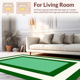 Fresh Modern Checkerboard Decor(Green)