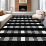 Sleek Minimalist Geometric Arrangement(Black)