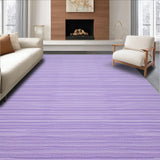 Ultra Soft Area Rug, Non Slip, Stain Resistant, Washable Area Rugs for Living Room, Bedroom, Sleek Monochrome Rustic Touch(Purple)