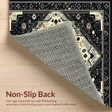 Contemporary Shag Tassel Accent(Black)