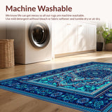 Bold Geometric Circular Artwork(Blue)