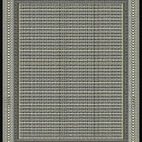 Ultra Soft Area Rug, Non Slip, Stain Resistant, Washable Area Rugs for Living Room, Bedroom, Striking Ethnic Patterned Ensemble(Gray)