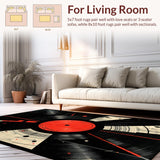Dynamic Vinyl Record Aesthetic(Black)