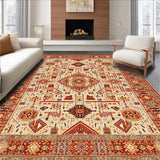 Earthy Toned Vintage Ethno Design(Beige)