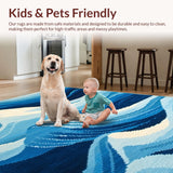 Artistic Marine Curvature Style(Blue)