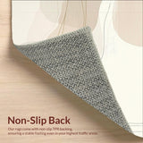 Beige Serenity Area Non Slip Tranquil Tones(Beige)