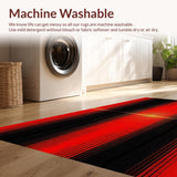 Contemporary Dynamic Lava Flow Art(Red)