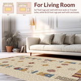 Contemporary Abstract Linear Composition(Beige)