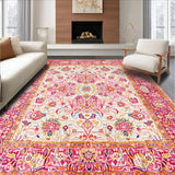 Chic Rose Toned Geometric Design(Pink)
