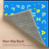 Colorful Playful ABC Motif(Blue)