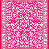 Ultra Soft Area Rug, Non Slip, Stain Resistant, Washable Area Rugs for Living Room, Bedroom, Playful Fluffy Wave Pattern(Pink)