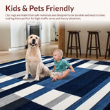 Coastal Striped Nautical Aesthetic(Blue)