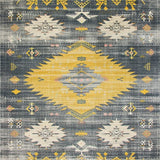Vintage Ethnic Distressed Aesthetic(Yellow)