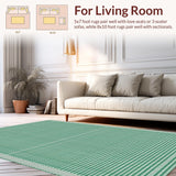 Contemporary Pastel Checkered Harmony(Green)