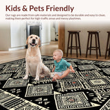 Chic Retro Trellis Aesthetic(Black)