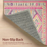Vibrant Cozy Jute Fusion Design(Pink)