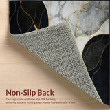 Chic Minimalist Gray Patterned Style(Black)