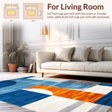 Contemporary Blue Geometric Aesthetic(Blue)