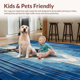 Dynamic Intricate Antelope Artwork(Blue)